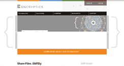 Desktop Screenshot of encryptics.com